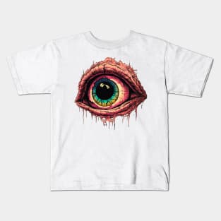 Creepy Eye Kids T-Shirt